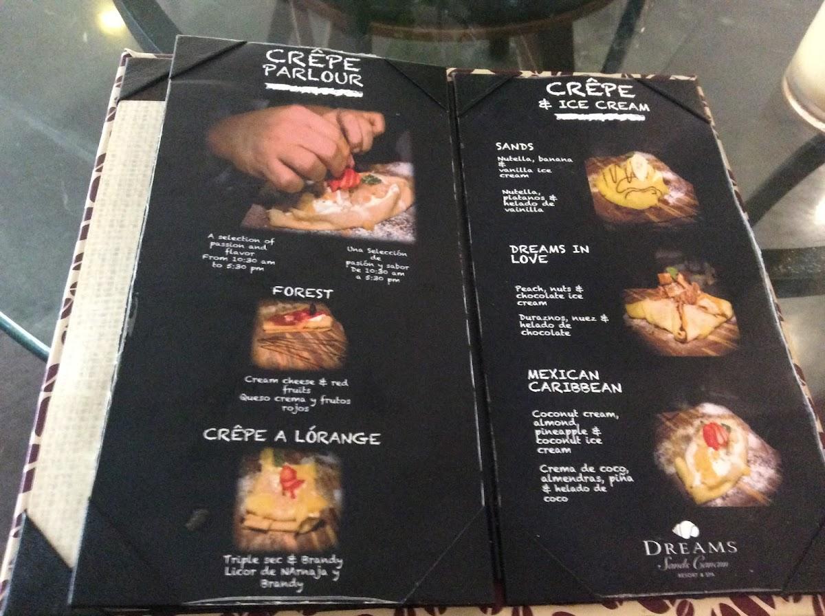 Menu At Coco Cafe Canc n Km 8 5