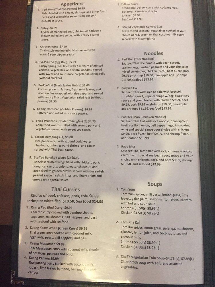Menu at OnlyEat restaurant, Bartlett