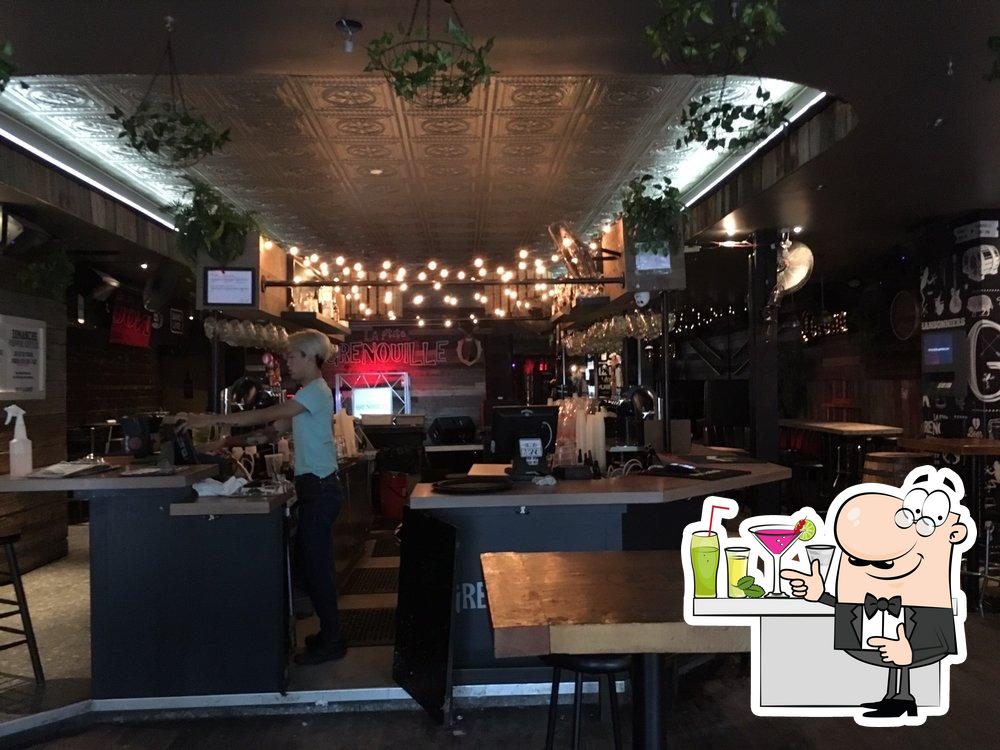 Menu of La P'tite Grenouille Montréal pub & bar, Montreal reviews and