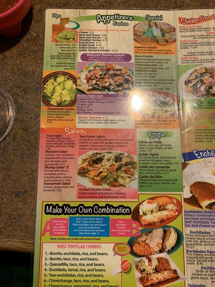Menu at El Arado restaurant, Breese, 50 N 4th St