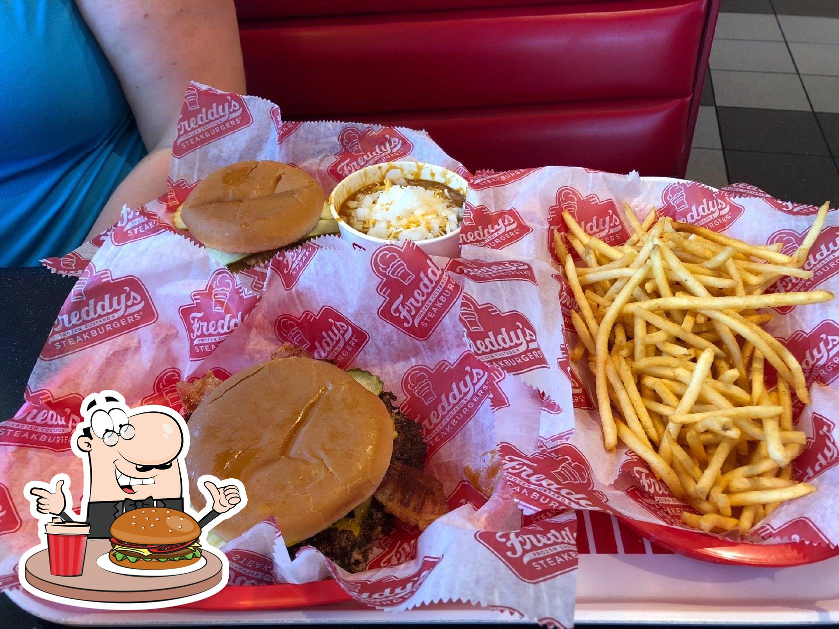 Freddy's Frozen Custard & Steakburgers, 4805 Weitzel Street in Timnath Restaurant menu and reviews