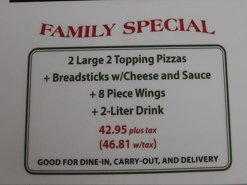 Famous Pizza in Ware Shoals Restaurant reviews