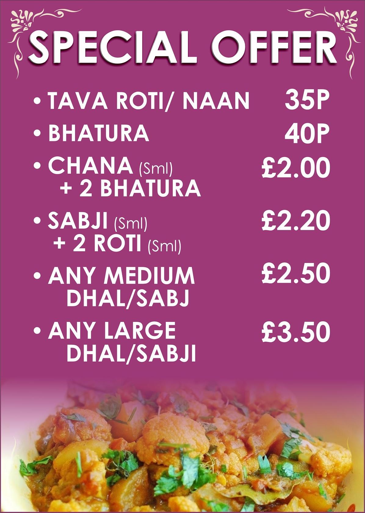 Menu at Desi Sweets restaurant, Smethwick, 275 High St