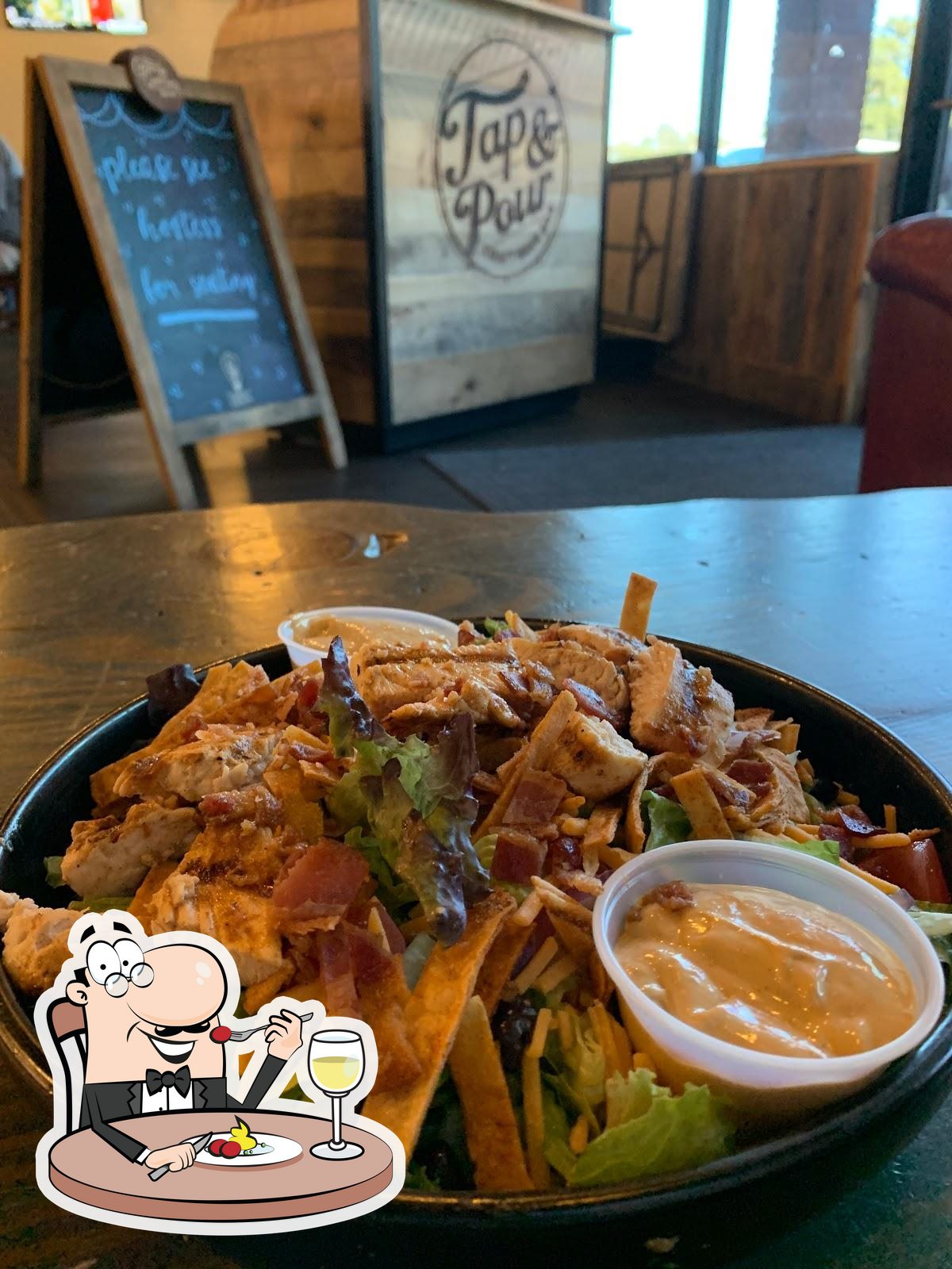 Tap and Pour in Warner Robins Restaurant menu and reviews