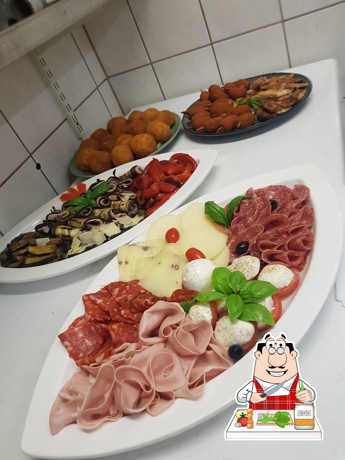 Trattoria La Rustica restaurant, Erlangen Restaurantspeisekarten und