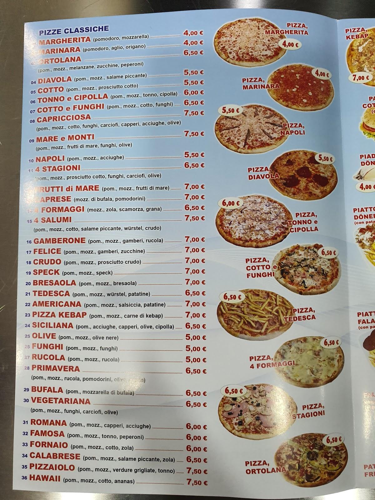 Speisekarte von Anatolia Kebap & Pizza, Corbetta