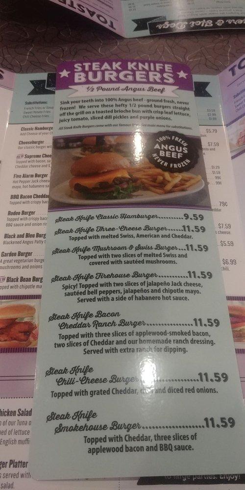the purple cow restaurant menu