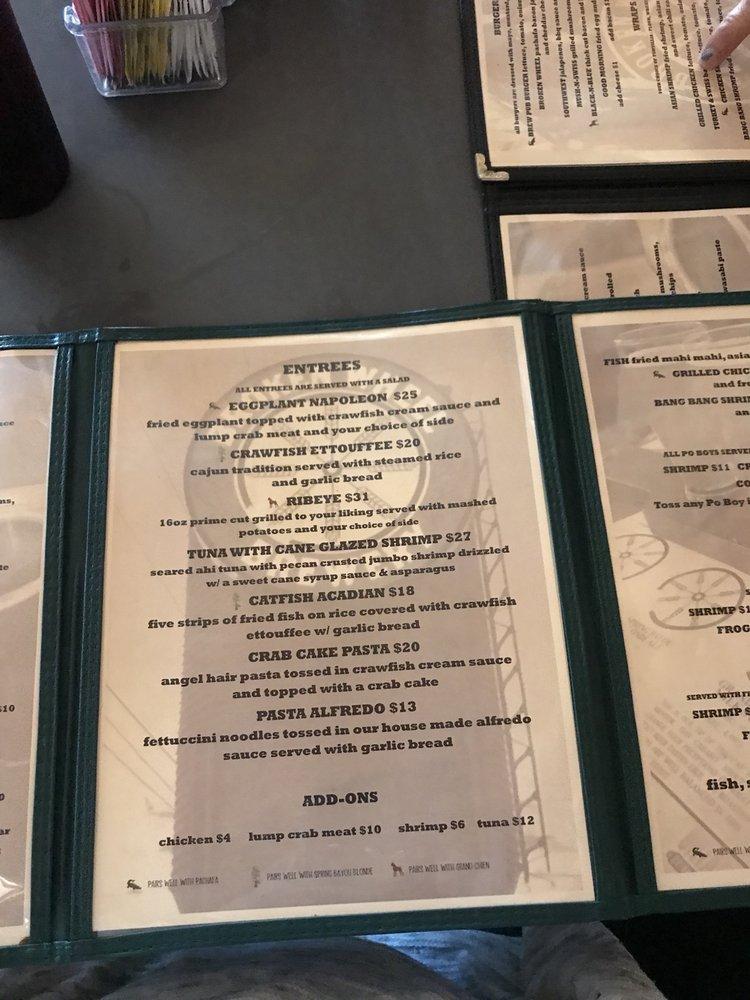 Menu At Fresh Catch Restaurant Marksville