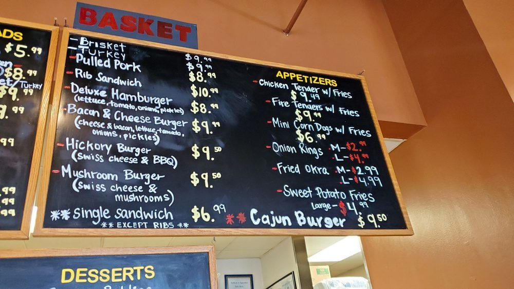 Menu at Rack Shack BBQ & Wings, Houston