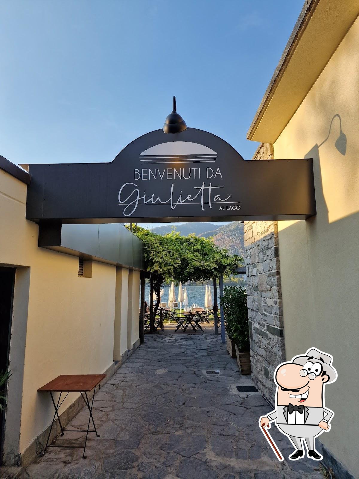 foto di giulietta al lago como