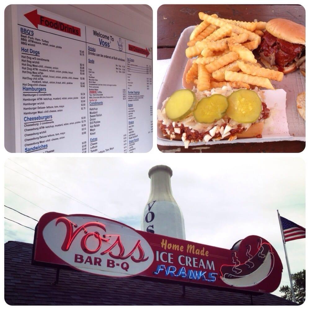 Menu at Voss BBQ, Yorkville, 815 Oriskany Blvd