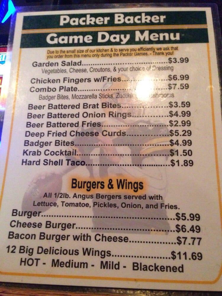 Menu at Rum Runner Lounge Wed. pub & bar, Las Vegas, E Tropicana Ave 7