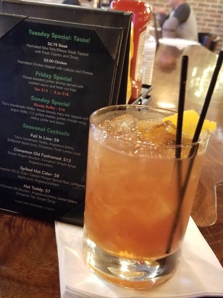 Menu at Burnt Barrel Social Yorkville, Yorkville