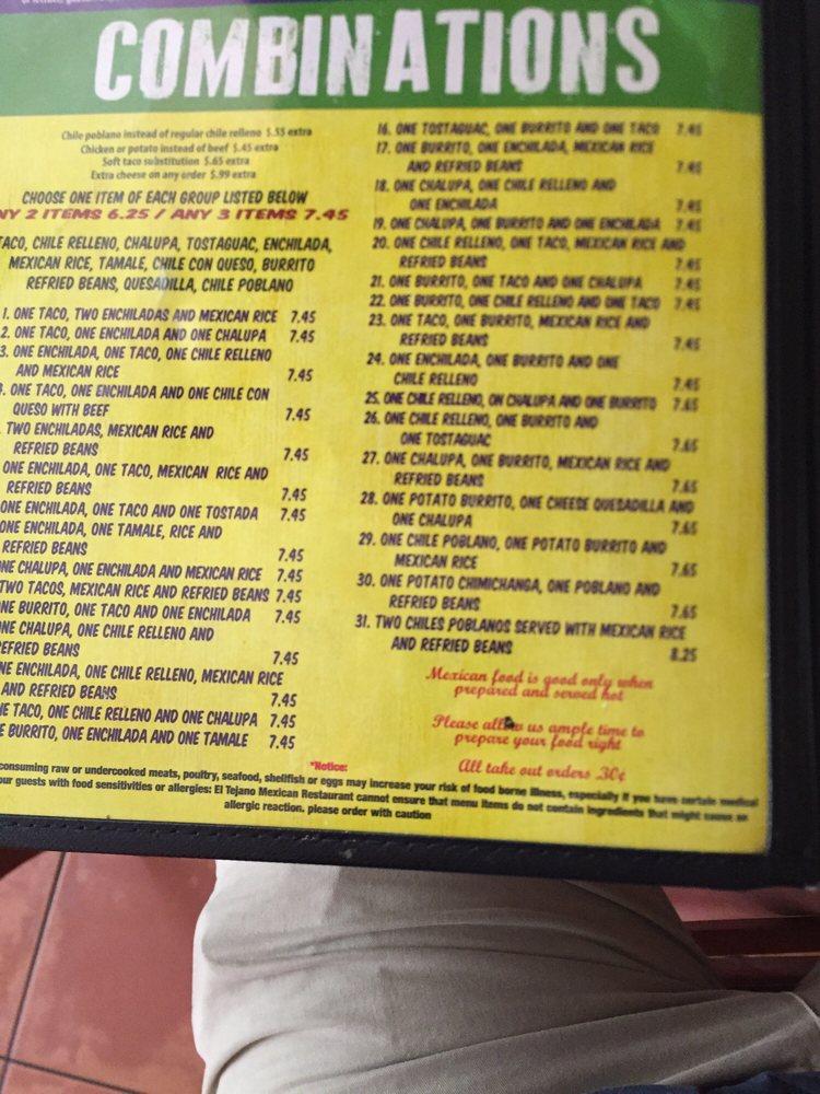EL TEJANO MEXICAN RESTAURANT 2 visual data 3