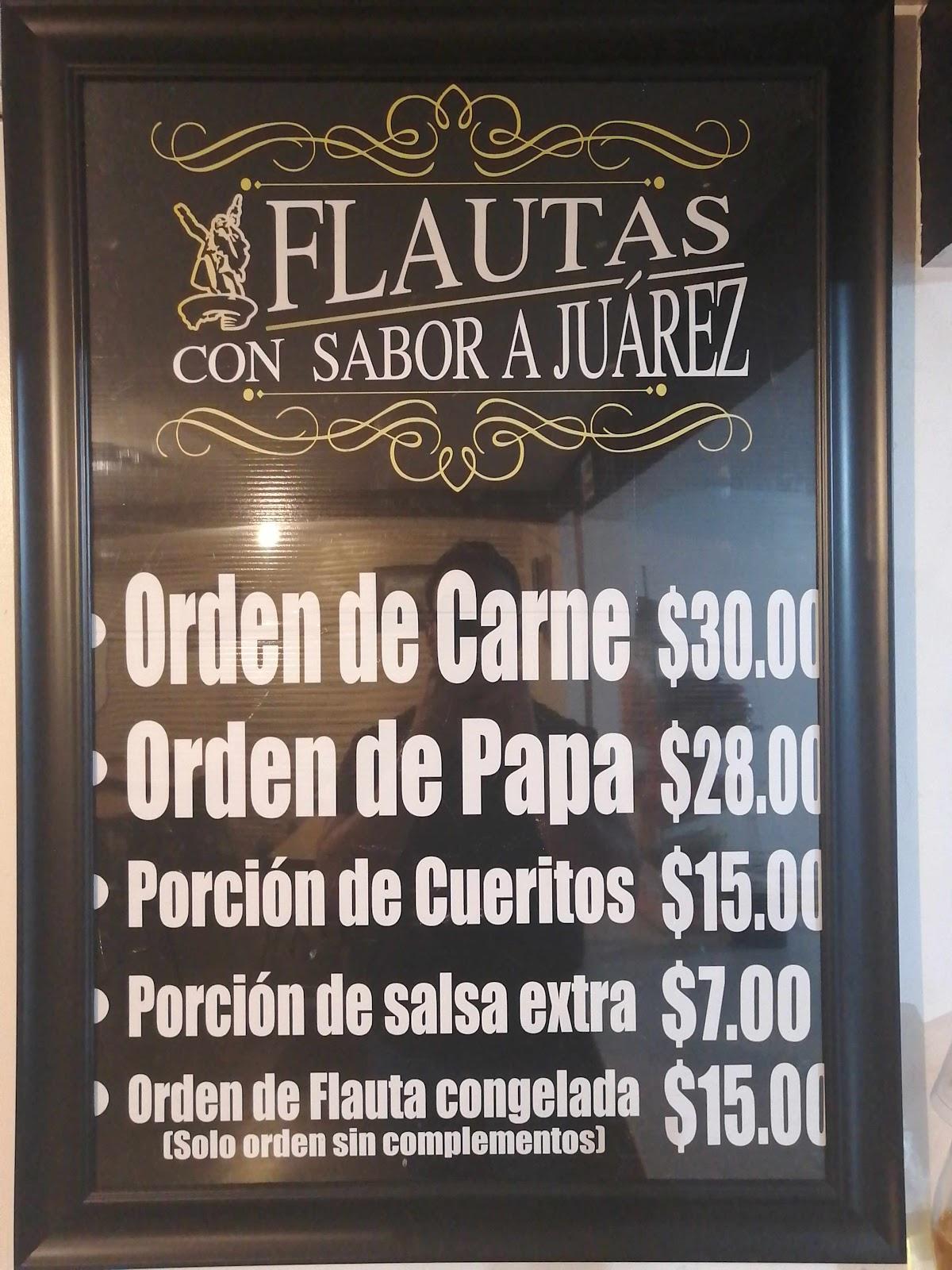 Flautas "Con Sabor A Juarez" restaurant, Ciudad Juarez Restaurant reviews