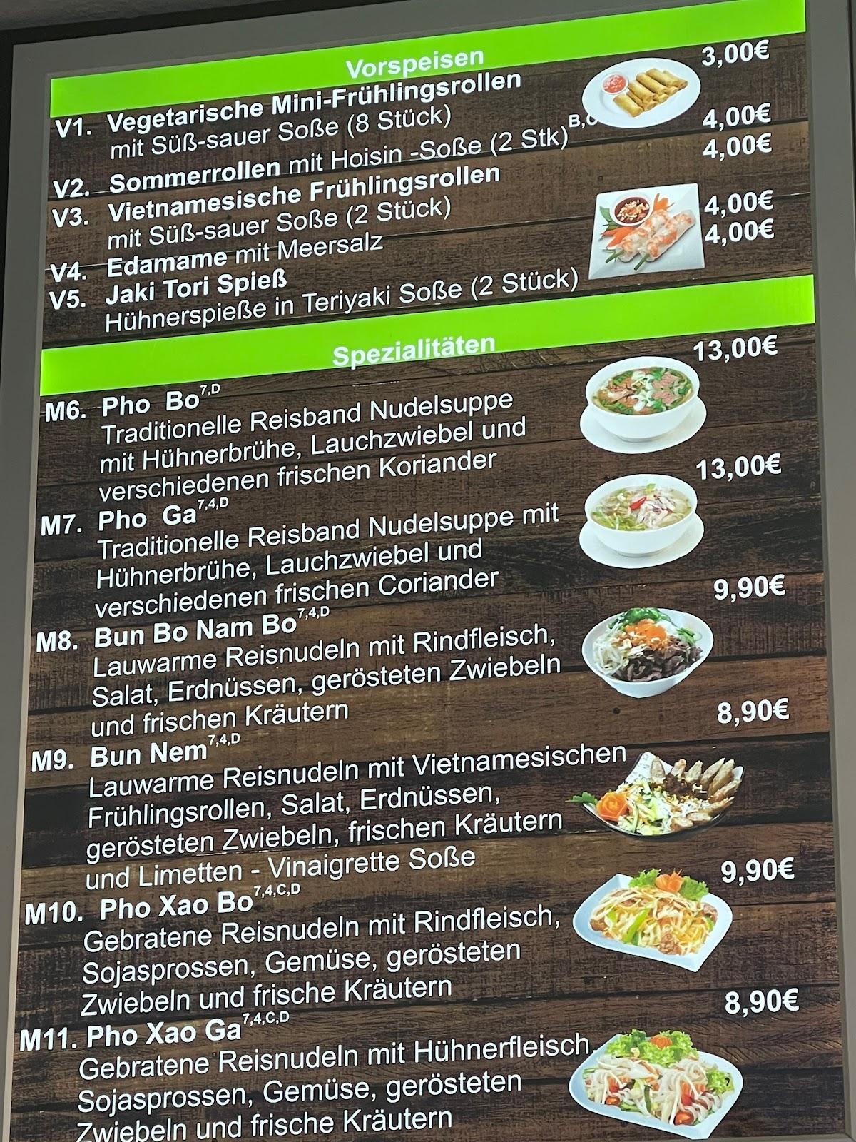 Speisekarte von Asia Bowl Duisburg restaurant, Duisburg