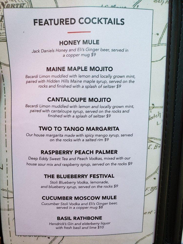 Menu at Calzolaio Pasta Co pizzeria, Wilton