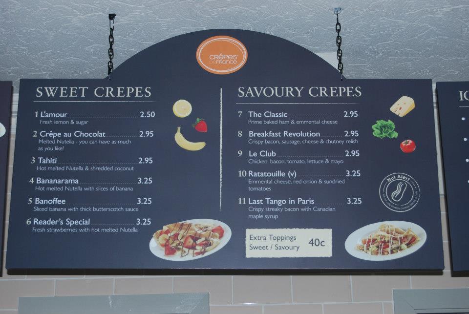 Menu at Mulhall's Restaurant, Portlaoise
