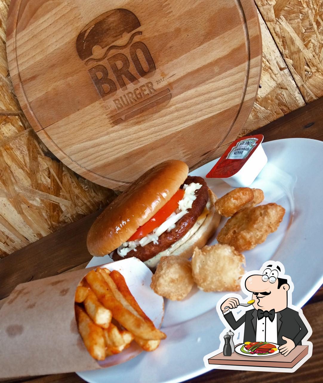 Кафе Bro Burger, Буденновск, проспект Энтузиастов - Меню и отзывы о  ресторане