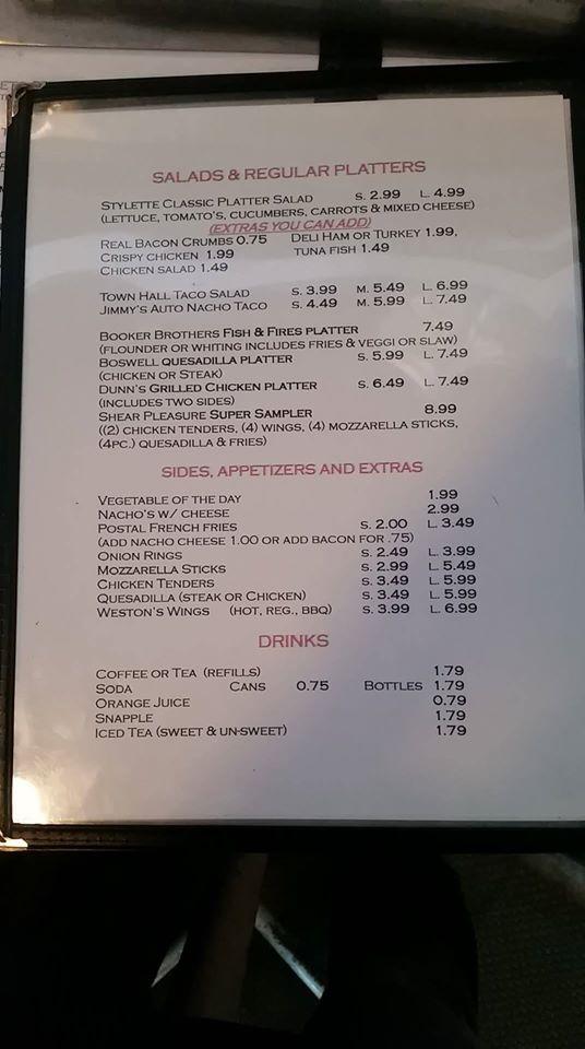 Menu at Dine 'N' Crewe restaurant, Crewe