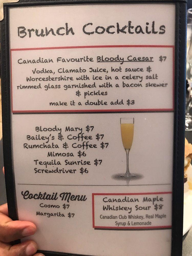 Menu at Maple Leaf Diner restaurant, Dallas