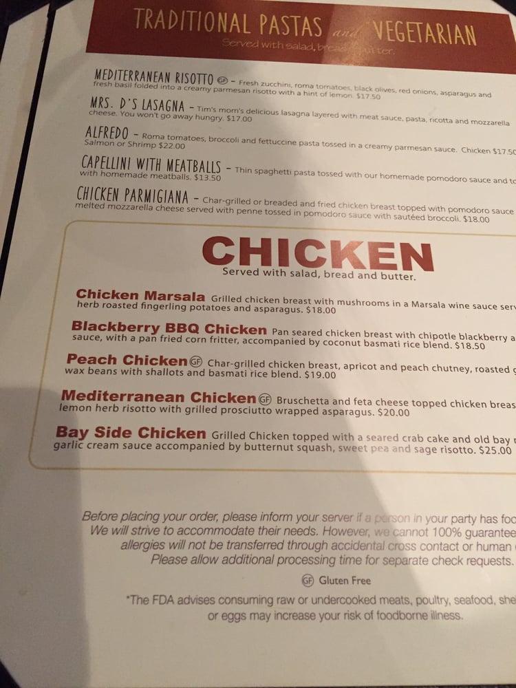 Menu at The Chocolate Avenue Grill pub & bar, Hershey