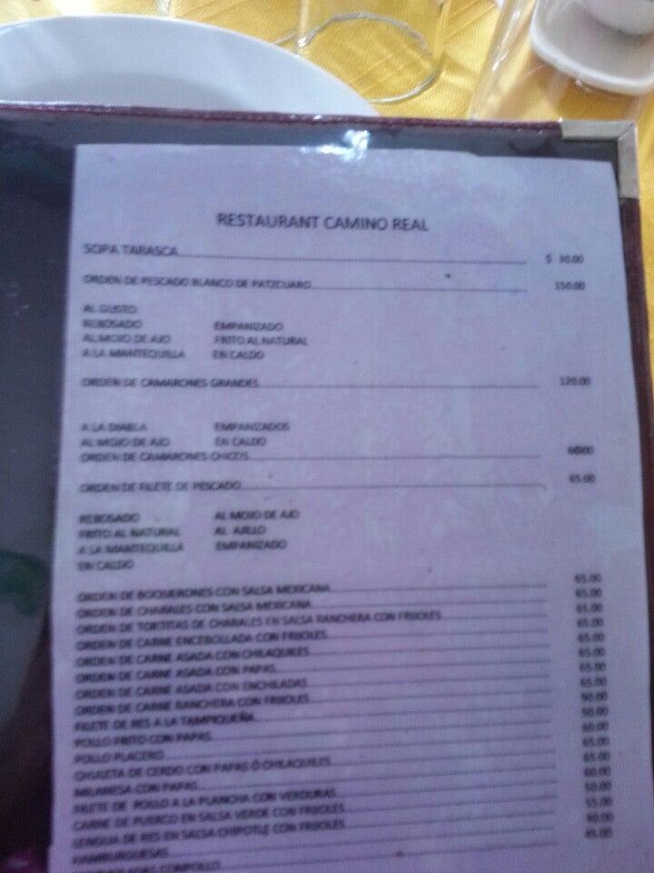 menu-at-restaurante-camino-real-p-tzcuaro