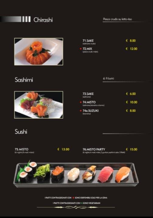 Menu di Sushi Lin 3 