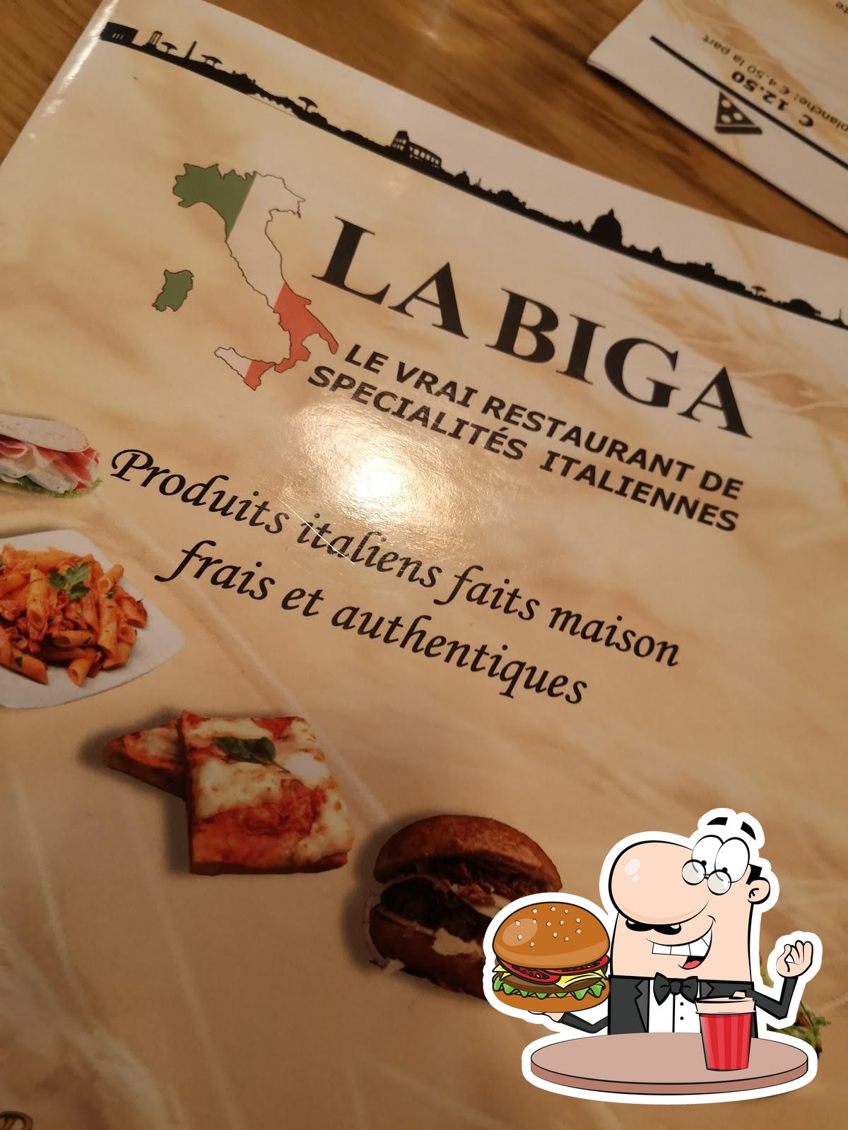 La Biga pizzeria, Gif-sur-Yvette - Restaurant menu and reviews