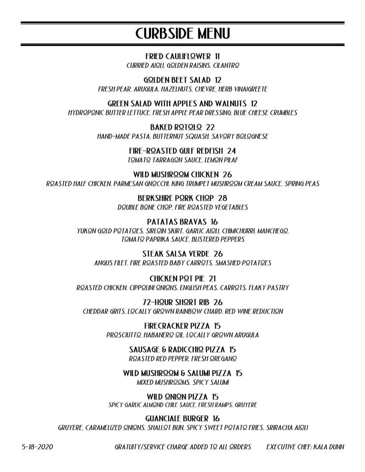 Menu at Plonk! Bistro & Wine Cellar pub & bar, Houston