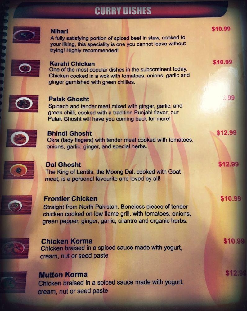Menu at Al Badia Tandoori Dallah restaurant, Villa Park