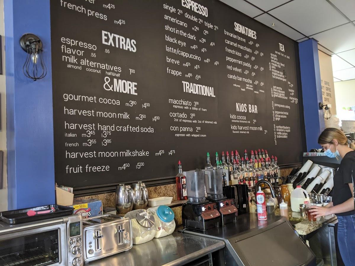 Menu at Creation Coffee pub & bar, Frankenmuth