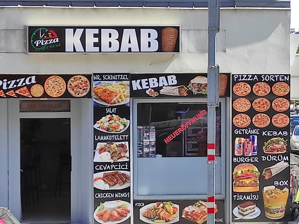 Speisekarte Von ARIVA PIZZA KEBAP, Wien