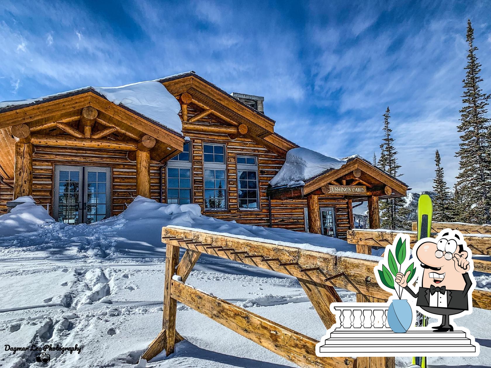 Café Cushing's Cabin, Park City, Deer Valley Ski Resort Opiniones del