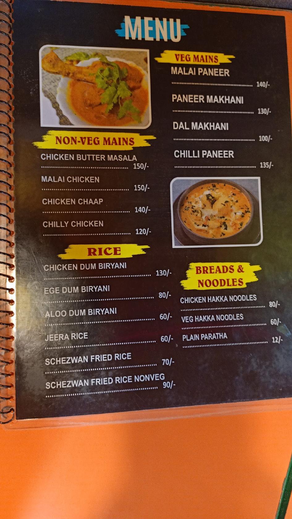 Menu at Yellow Mustard, Malda, Manaskamana Rd