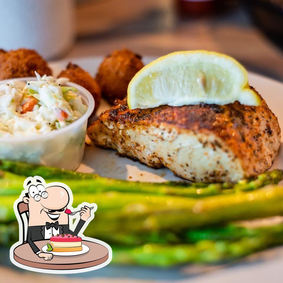 Bimini's Oyster Bar and Seafood Cafe in Greenville Restaurant menu