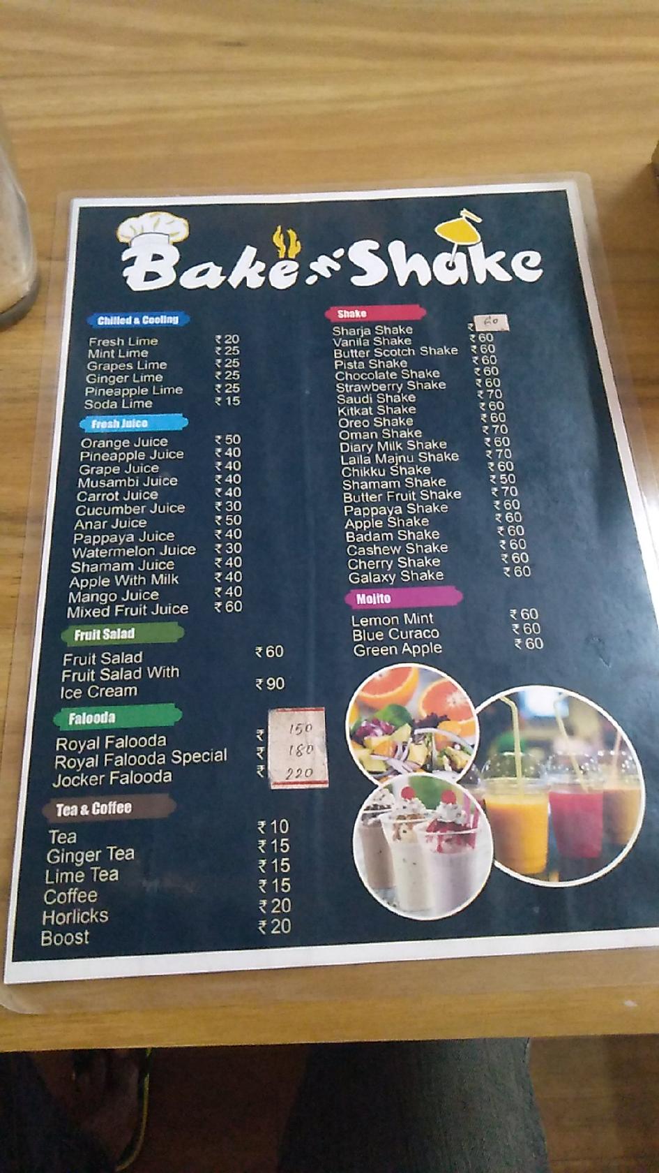 Bake-n-Shake, Bhopal, E-4/29 GM Tower B-1 - Restaurant reviews