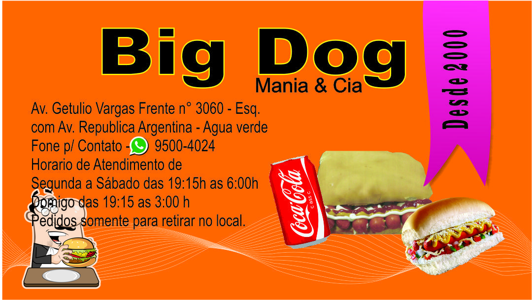 Big Dog Mania e Cia - Cachorro-quente na Água Verde, Curitiba