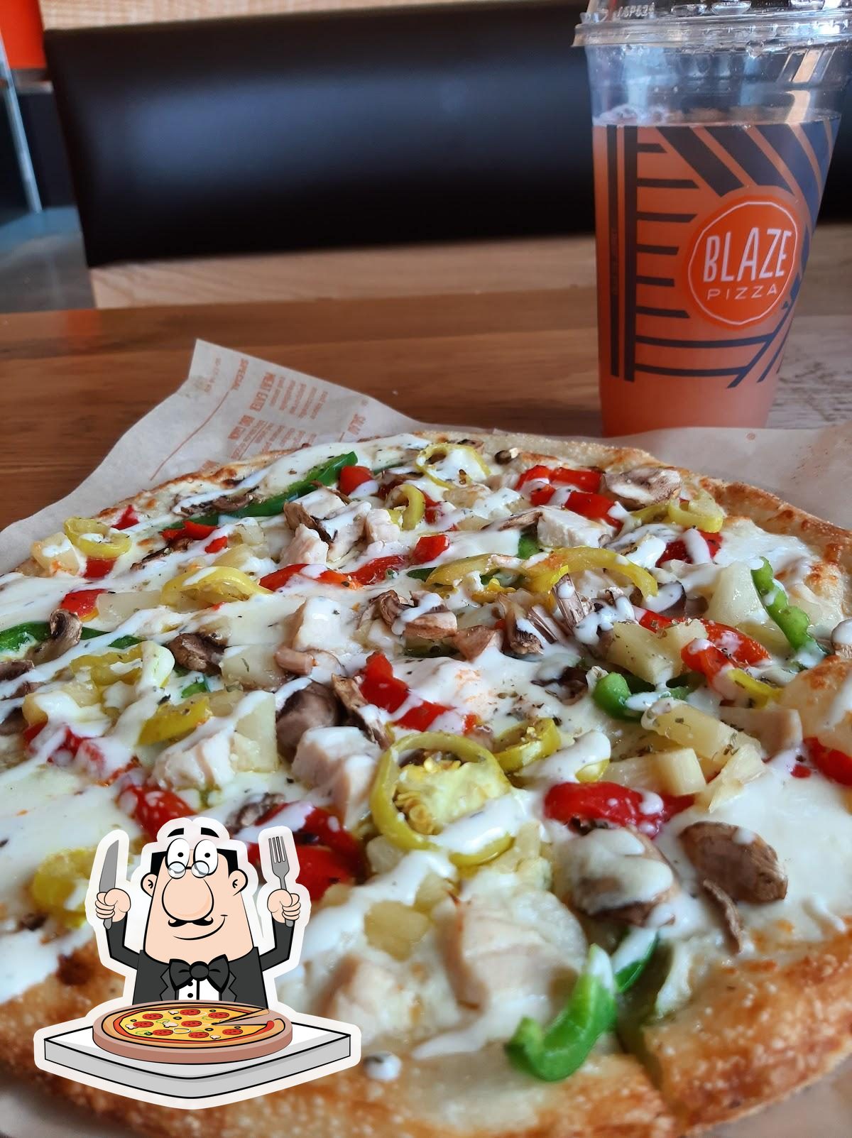 Blaze Pizza in Red Deer Restaurant menu and reviews