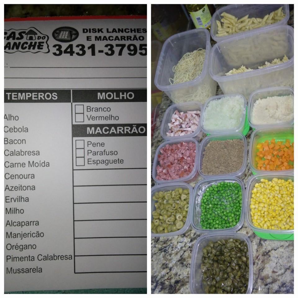 Casa do Lanche cardápio