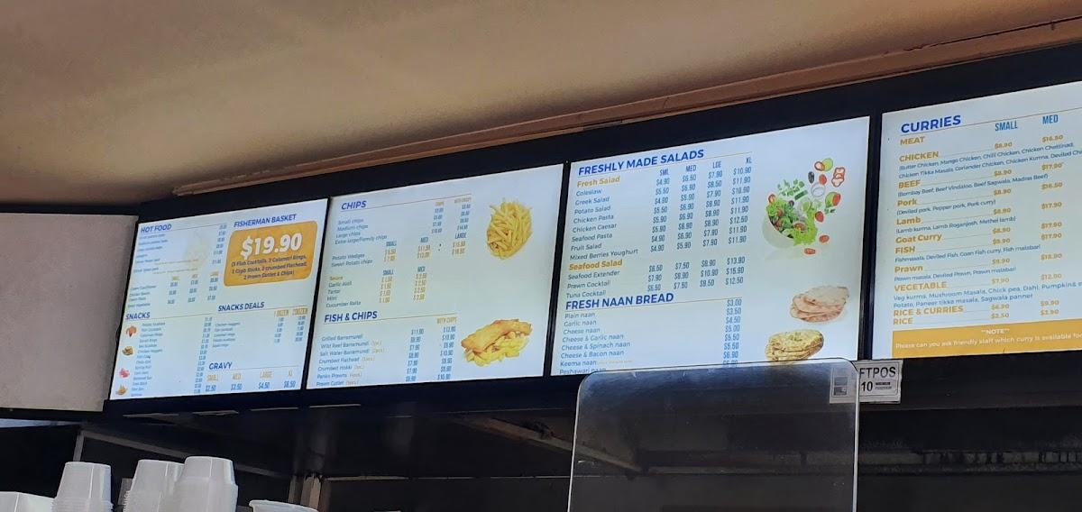 Menu at Oak Flats Charcoal Chicken and Curry Hut fast food, Oak Flats
