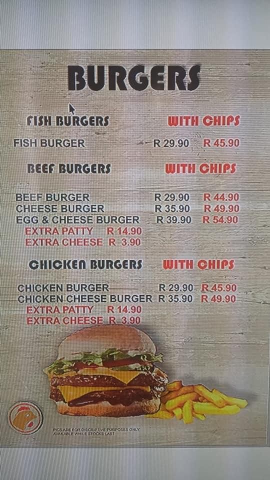 Menu at The Fish & Chips Co Arcadia Tel 0662437327, Pretoria