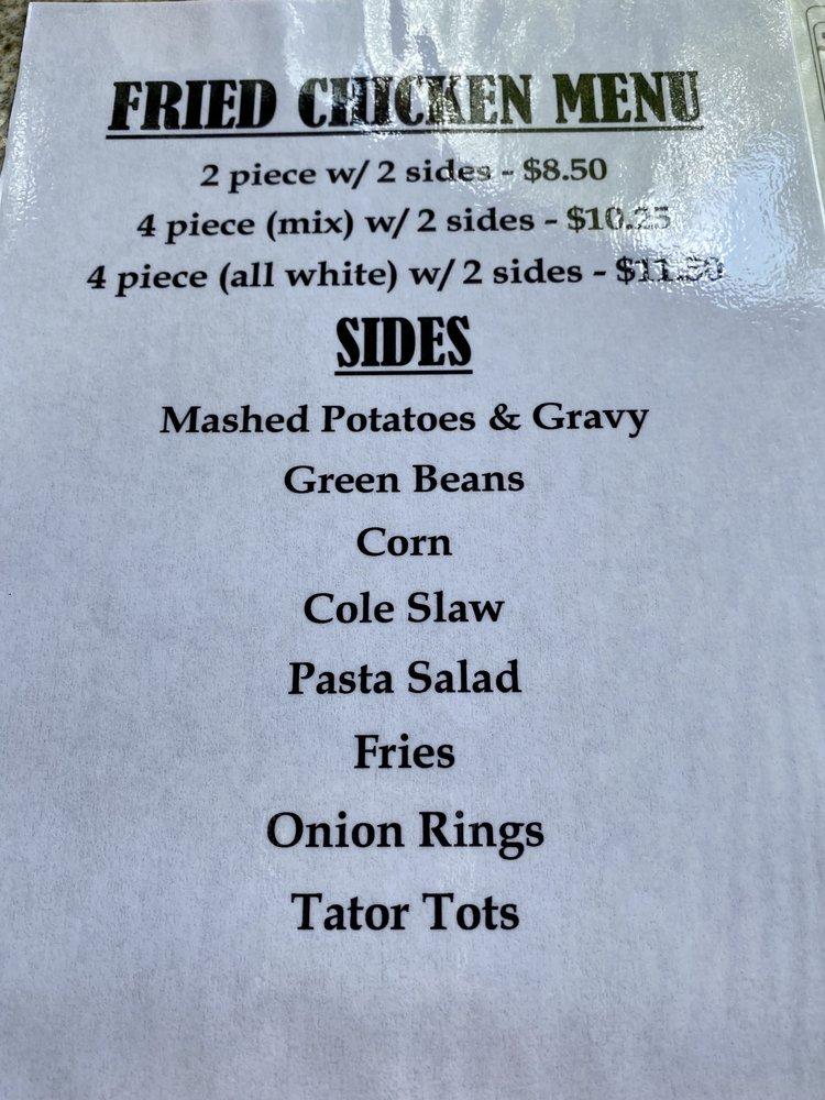 Menu at Triple Lakes Tavern pub & bar, Dupo