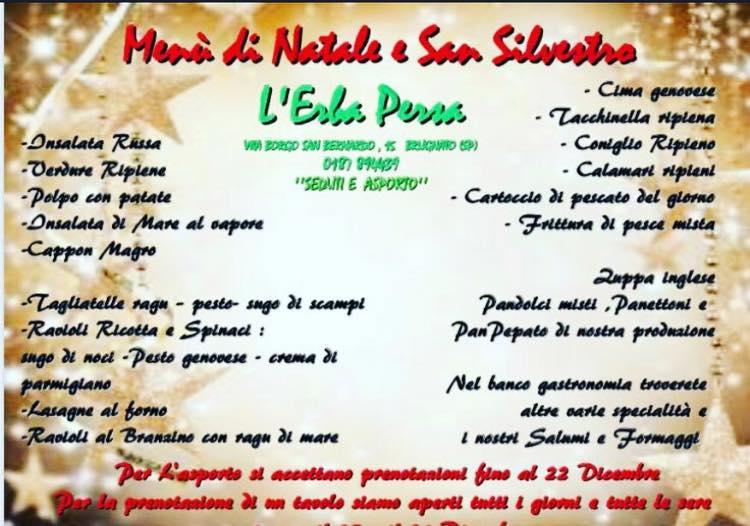 Menu au L'Erba Persa Gastronomia restaurant,