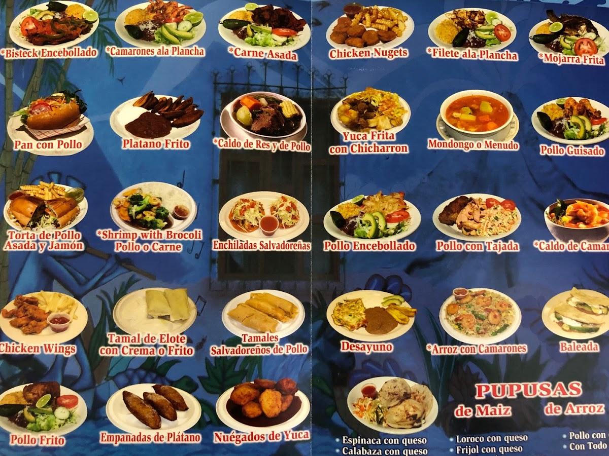 Menu at El Guanaquito restaurant, Gainesville, Industrial Blvd