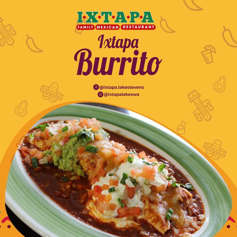Menu at Ixtapa Mexican Restaurant, Lake Stevens, 303 91st Ave NE Ste B201