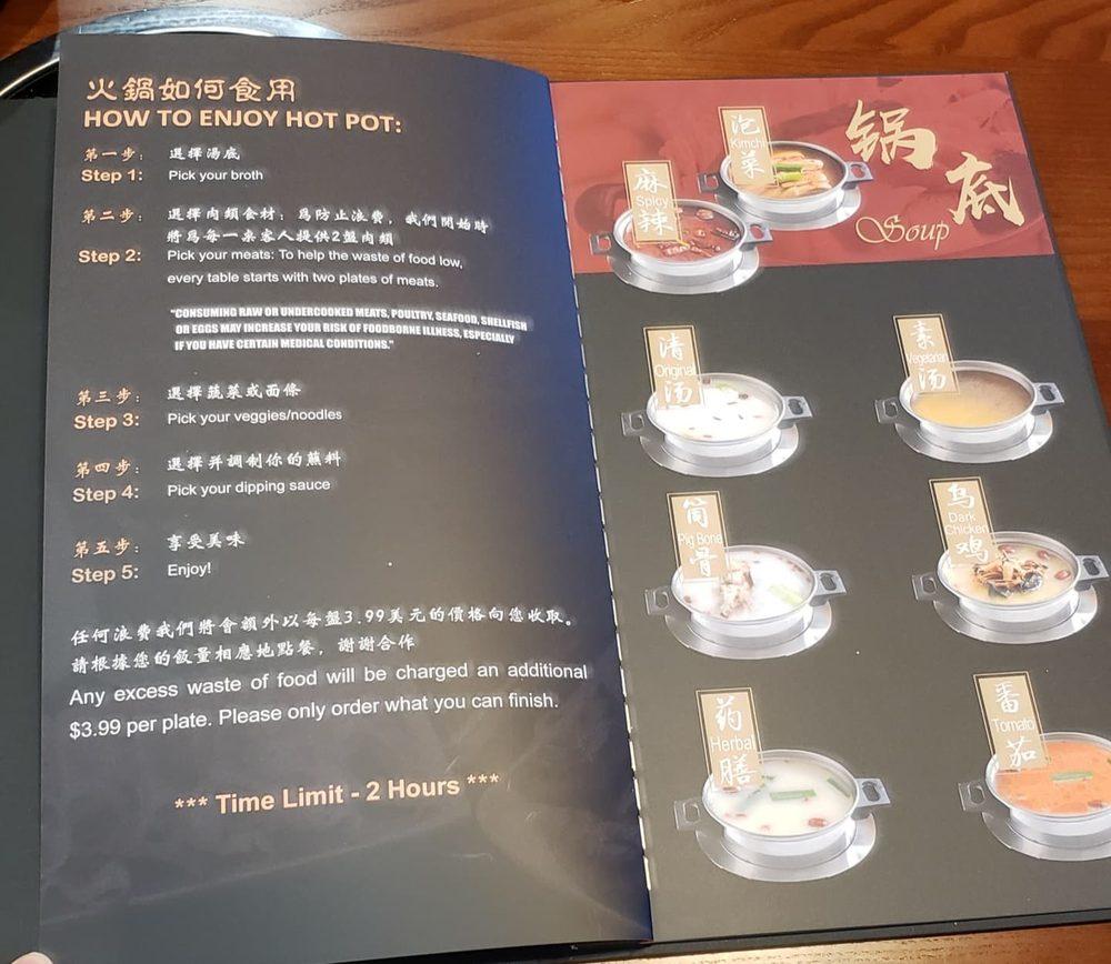 Carta del restaurante Old Town Hot Pot, Aurora