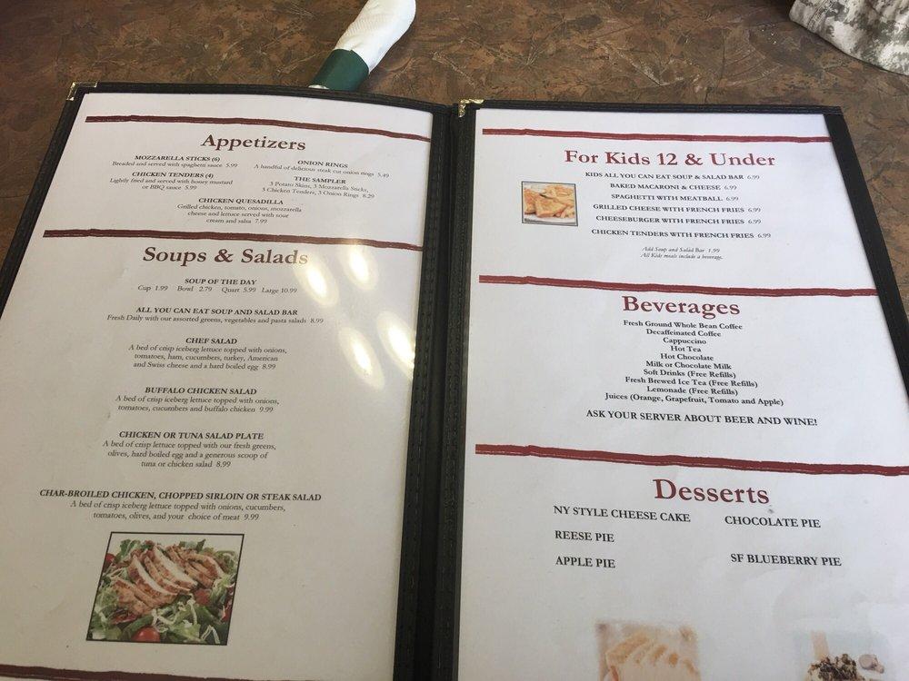 Menu at Best Friends Family Restaurant, Geneva
