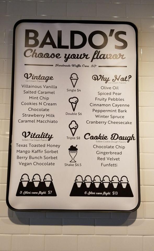 Menu at Mission Restaurant Supply, Dallas
