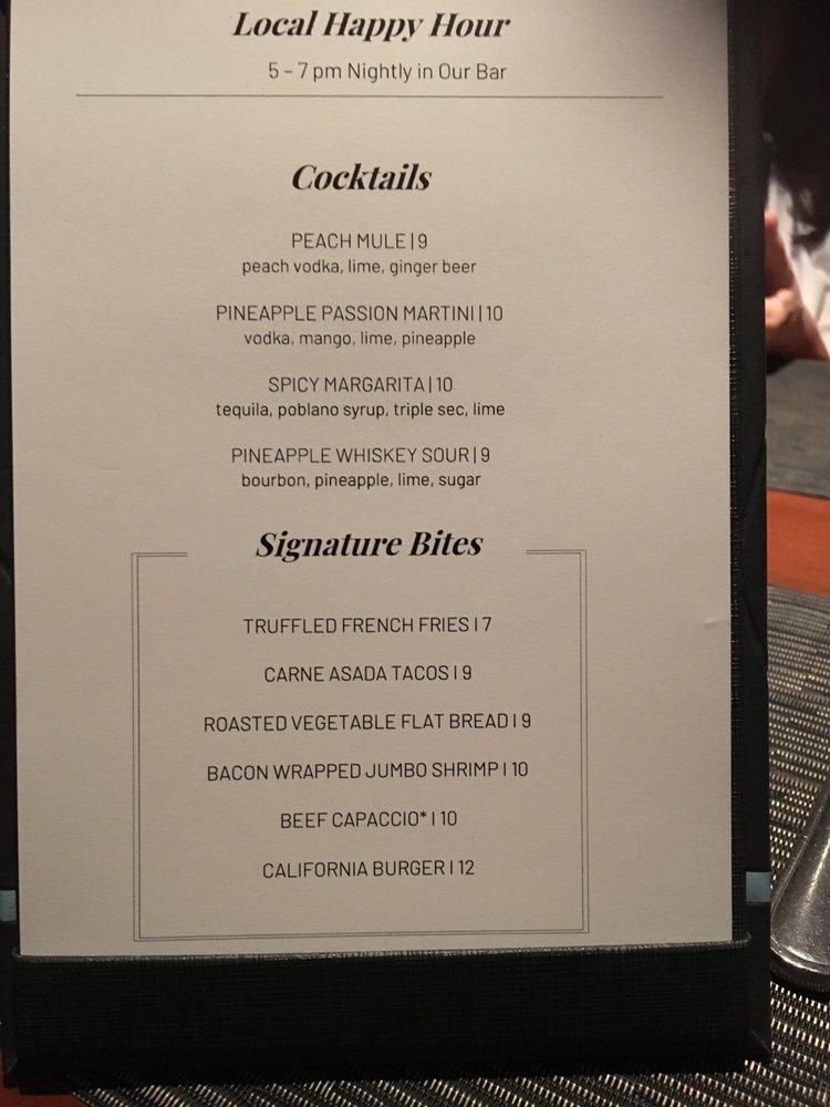 Menu at Fleming’s Prime Steakhouse & Wine Bar, Greenwood Village